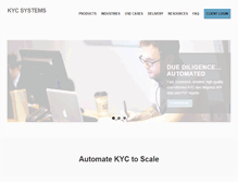 Tablet Screenshot of kycsitescan.com